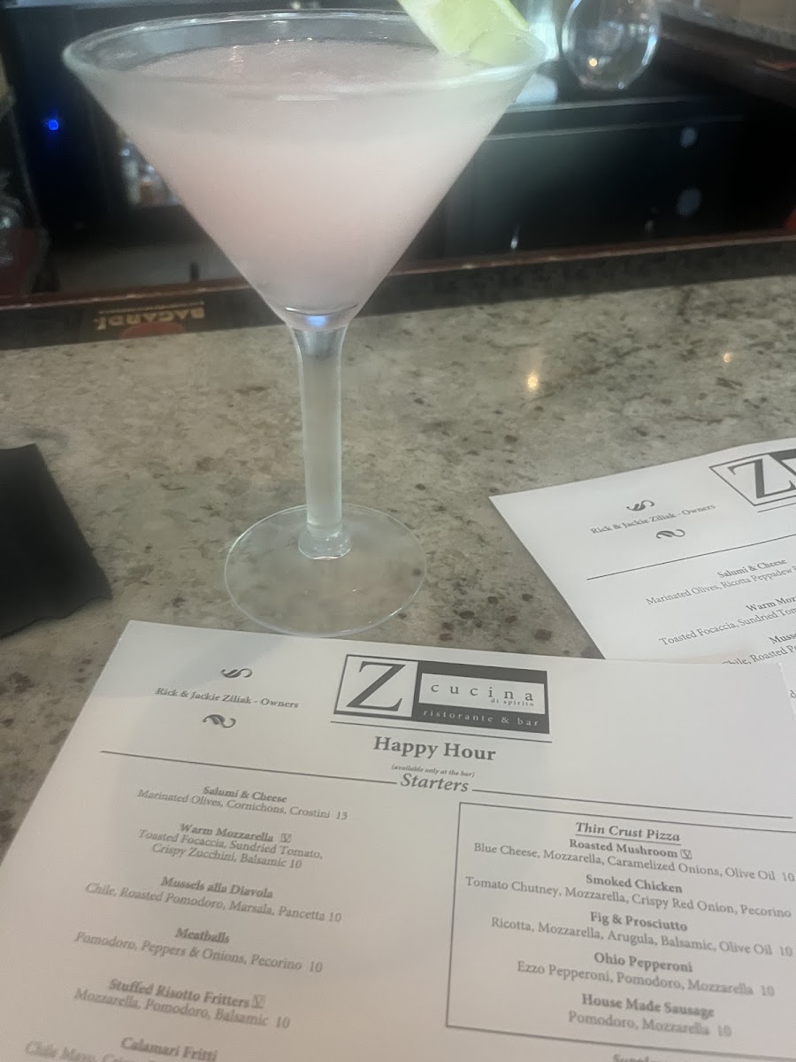 Menu Z Cucina Di Spirito Dublin-10