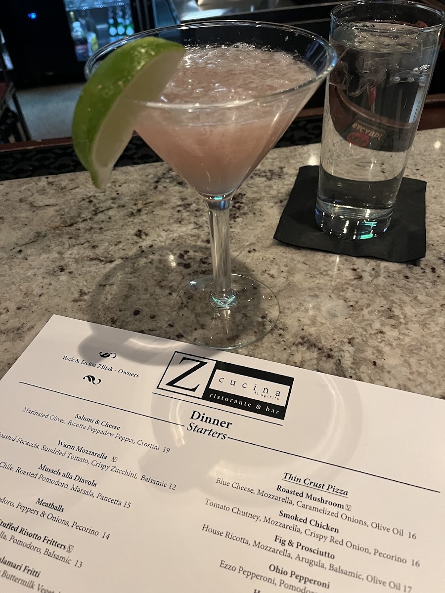 Menu Z Cucina Di Spirito Dublin-9